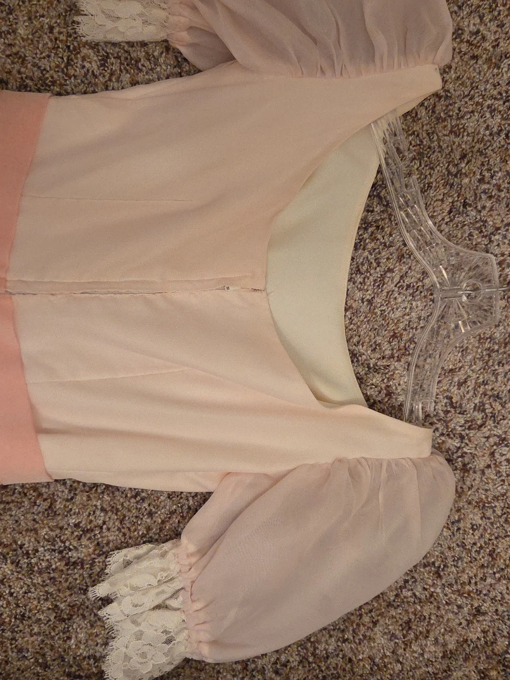 Light Pink Formal Dress - Picture 5 of 12